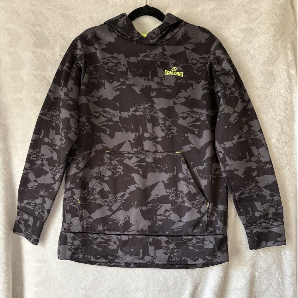Youth Boys Spalding Athletic Hoodie - Size Medium (10-12)